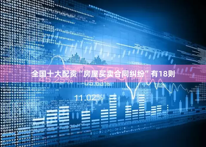 全国十大配资“房屋买卖合同纠纷”有18则